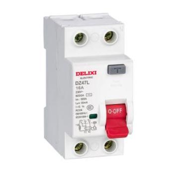 DELIXI/德力西 微型剩余电流保护断路器，单漏电保护DZ47L 4P 40A 30mA AC DZ47L440SC
