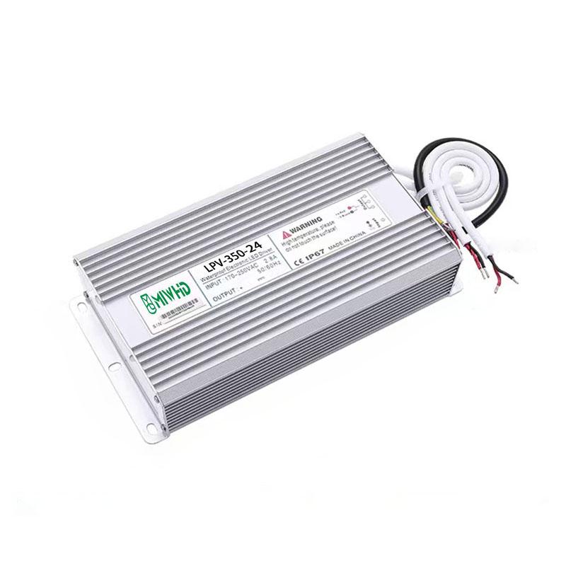 梅兰日兰 LPV-350系列LED防水恒压型开关电源350W 24V 0-14.6A LPV-350-24V