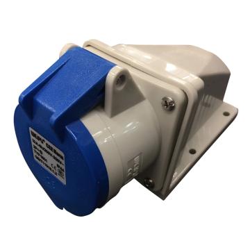 WEIPU/威浦 TYP系列明装工业插座3P 32A 230V IP44 蓝色 6801