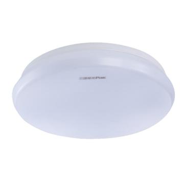 三雄极光 吸顶灯，柔雅ⅢPAK41700Z-6500K 12W，白光，Φ273×60mm，白色，雷达带光控，NP PAK41700Z-6500K