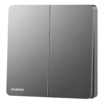 SIEMENS/西门子 16AX 二位双控开关睿致系列 灰色 5TA81243NC05