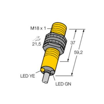 TURCK/图尔克 对射式传感器 EOIR20M-BS18-6X