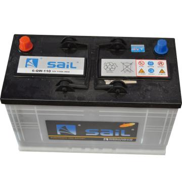风帆 免维护启动蓄电池12V/110Ah(如需配线提前沟通) 6-QW-110DZ