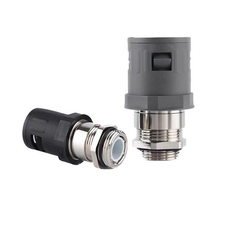 鑫美 快插型锁紧金属螺纹防水软管接头 M50 AD54.5 mm STM-FBKM-100626T