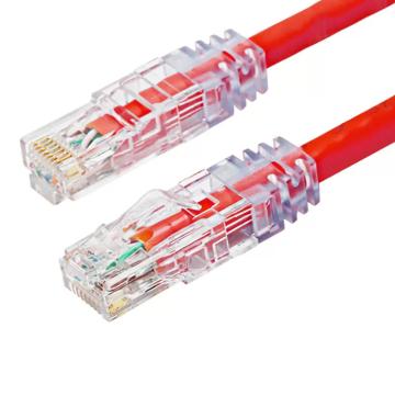 泛达 CAT6A超六类 红色非屏蔽UTP铜跳线 UTP6AX2MRD