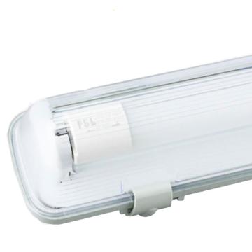 foshanzhaoming  LED T8三防灯，炫丽系列单管空支架，0.6m 不含灯管，适配1pcs双端输入LED T8灯管 单管空支架，0.6m