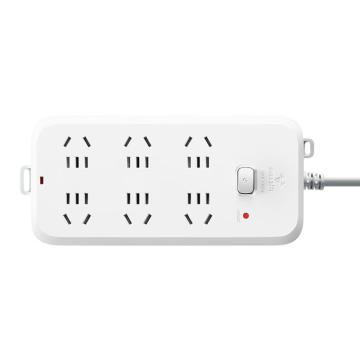 公牛 彩盒装延长线插座6位五孔 总控开关 GN-B5060(F) (920A)3*1-3m,E0