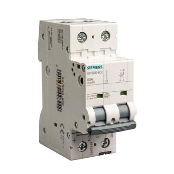 SIEMENS/西门子 5SY5 直流微型断路器5SY52057CC 5SY5 DC 2P C0.5
