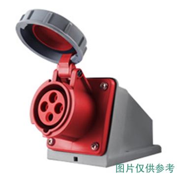 DELIXI/德力西 工业明装插座DEP2-1152 IP67 16A 5芯 415V DHADEP21152R