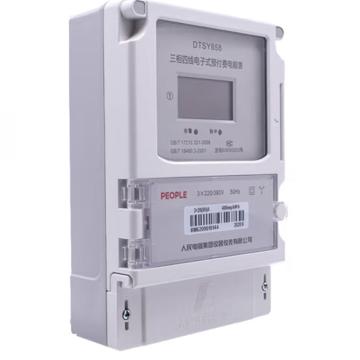 人民电器 预付费电能表 DTSY858 3×220/380V 30(100)A外接接触器