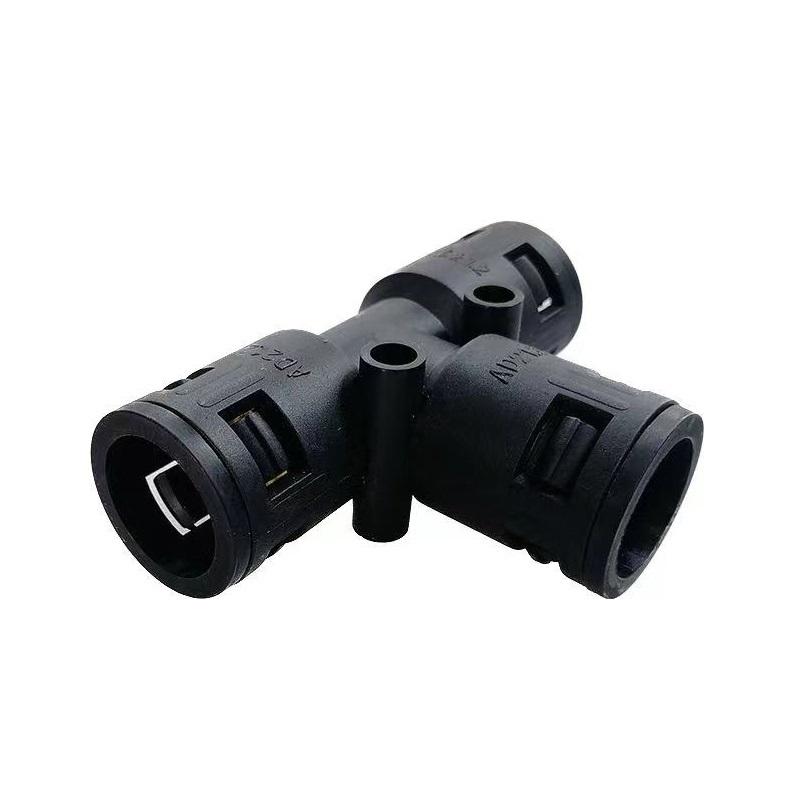 鑫美 尼龙单壁软管T型三通连接件 3×AD42.5 STM-DKT-100902T