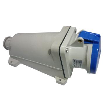 WEIPU/威浦 TYP系列明装工业插座3P 63A 230V IP44 蓝色 6901
