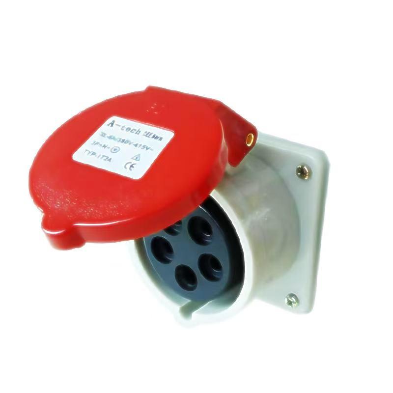 A-TECH CEE 暗装直列插座 IP44 16A3P 1725Z
