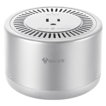 公牛 电压转换器220V转110V 额定功率200W 美标电器电源变压器(国标转美标) GN-P2