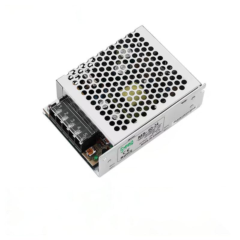 梅兰日兰 MS-60系列迷你型单组输出开关电源60W 24V 0~2.5A MS-60-24V