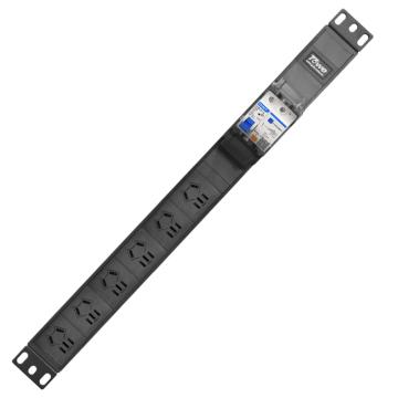 同为 PDU插座配20A漏保，输入32A，6位输出(6位国标10A) X-PDU/G620DY
