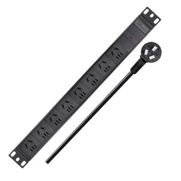 同为 PDU机柜插座电源工程工业插排10A3米带指示灯插线板 EN10/G802