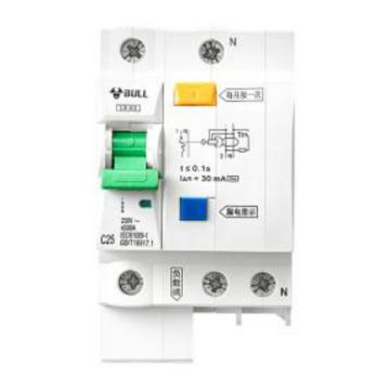 公牛 微型剩余电流保护断路器GN-E-63C25/1N（C型宽度54mm漏保25A） 13200013