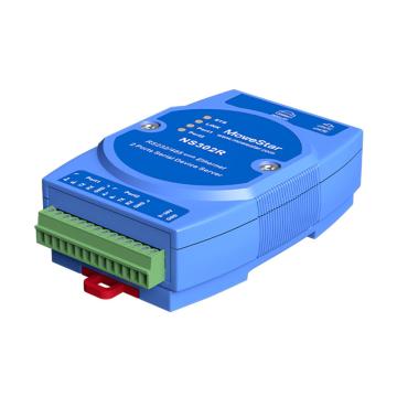 MoweStar 串口服务器（2路RS232/485转网口（含电源）） NS302R（含电源）