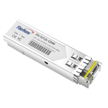FiberHome 1.25G光模块发1550nm，收1310nm，40km，SFP，LC接口 匹配SKU:HVJ060 千兆单模单纤光模块FH-5312L-CD40