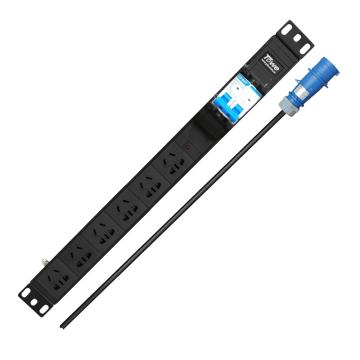 同为 PDU配20A漏保，输入32A，6位输出(6位10A)，5米4mm²线 X-PDU/G620DY-5