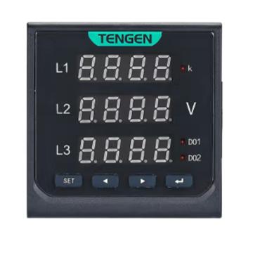 天正电气 数显电压表 PV256L3-80S 400V