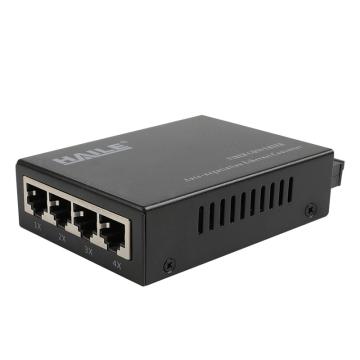 海乐 光纤收发器电信工程级1310nm/1550nm SC接口 HC-810-4