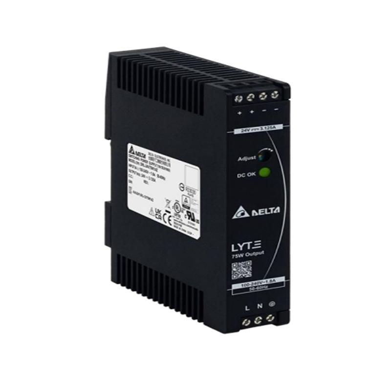 台达 工业电源开关电源 导轨型电源 12V75W导轨型电源 12V75W DRL-12V75W1AZ