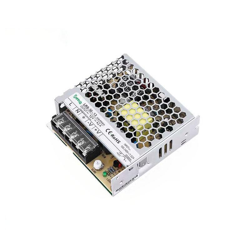 梅兰日兰 LRS-50系列超薄高效性开关电源50W 12V 0~4.2A LRS-50W-12V