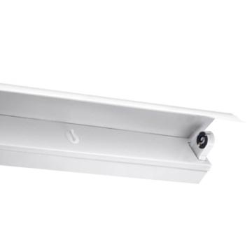 PHILIPS/飞利浦 LED T8支架灯，单管不带罩，含LEDT8管765单端，1.2米，1×16W，白光 BN011C 1×TLED L1200 G2