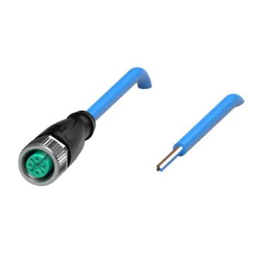 倍加福 P+F 线缆连接器 V1-G-N4-5M-PUR