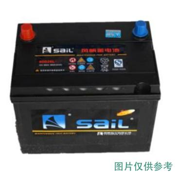 SAIL 免维护启动蓄电池12V/68Ah(如需配线提前沟通) 80D26L