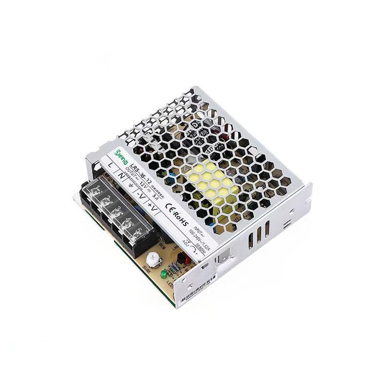 梅兰日兰 LRS-35系列超薄高效性开关电源35W 12V 0~3A LRS-35W-12V