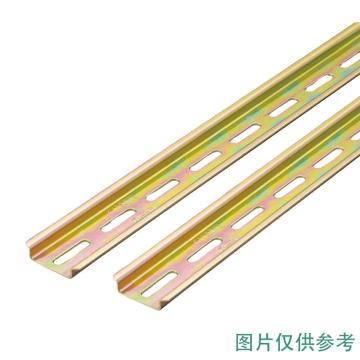 捷诺立 C45国标导轨U型DZ47电气安装钢导轨，配电箱导轨，GB-10，1米 N17801