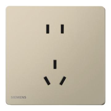 SIEMENS/西门子 10A二三极插座香槟金 荟辰acus系列 5UB31143NC04