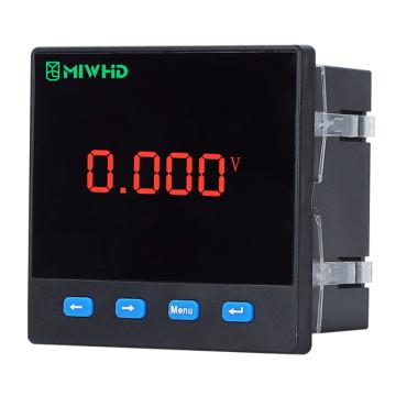 梅兰日兰 单相数显电压表SUPU96-V，MLRL19SUPU96-V 220v 1A-5A SUPU96-V