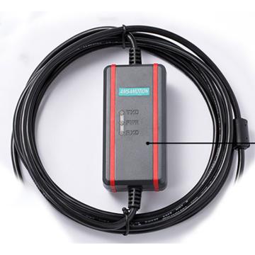 AMSAMOTION/艾莫迅 适用三菱plc编程电缆下载线数据线 黑色USB-SC09-FX+