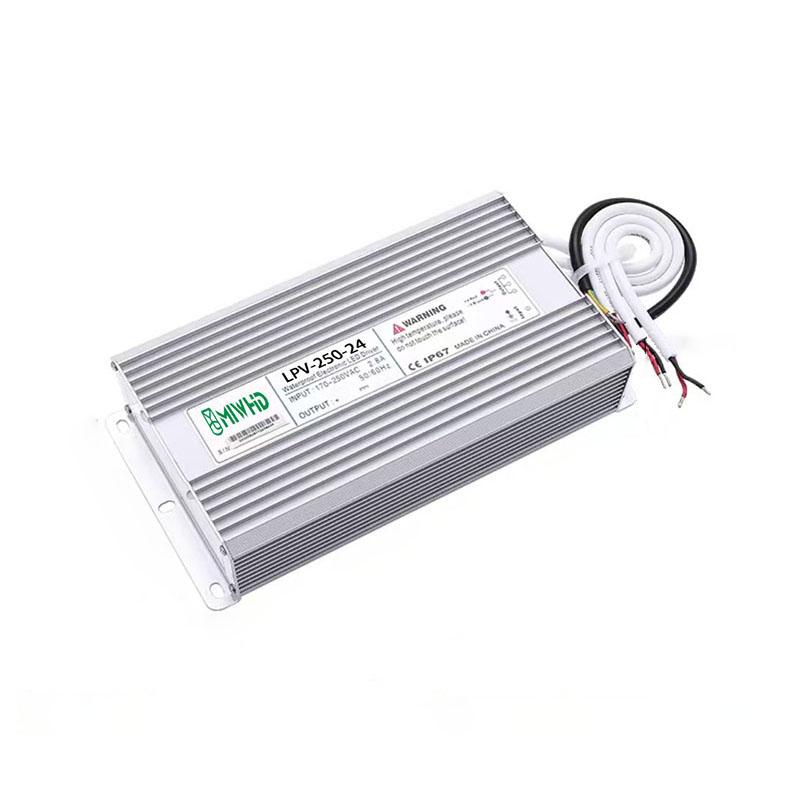 梅兰日兰 LPV-250系列LED防水恒压型开关电源250W 24V 0-10A LPV-250-24V