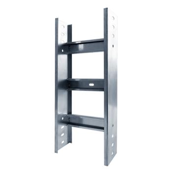Raxwell 不锈钢梯式桥架300*150mm，厚度体1.2/盖1.0mm，含盖板螺丝连接片(默认2米/根) REFS0126