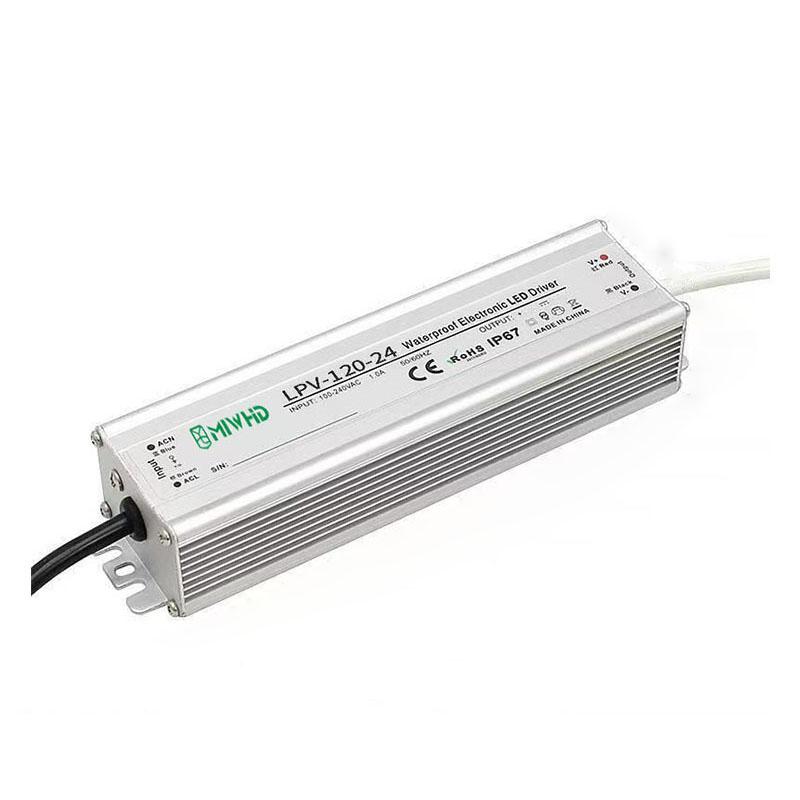 梅兰日兰 LPV-120系列LED防水恒压型开关电源120W 24V 0-5A LPV-120-24V