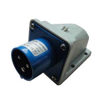WEIPU/威浦 TYP系列明装器具输入工业插座3P 16A 230V IP44 蓝色 631