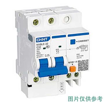 正泰 微型剩余电流保护断路器NXBLE-63 3P+N 63A D型 50mA AC NXBLE-63 3P+N D63 50mA 6kA