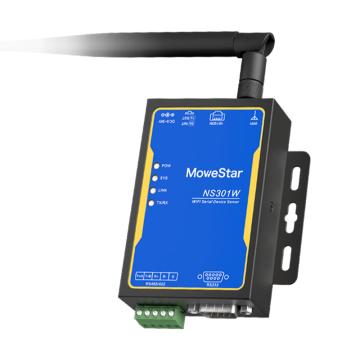 MoweStar 串口服务器（1路RS232/485转Wi-Fi+电源） NS301W