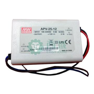 明纬 IP42防水开关电源 APV-25-12
