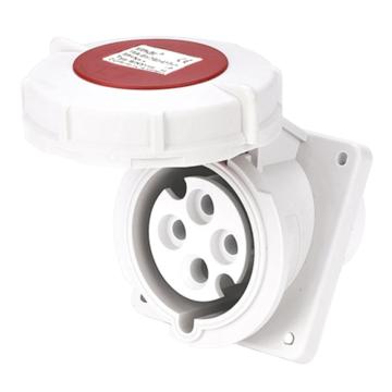 倍港 第三代暗装工业倾斜插座IP67-32A4芯 SIN1506