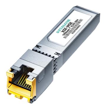 山泽 万兆电口模块SFP+ 光口转电口模块RJ45 传输30米 XSZ-WGE