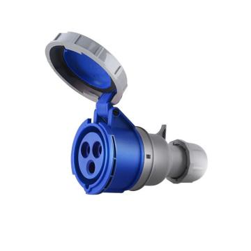 DELIXI/德力西 250V工业用连接器IP67 32A 3芯 DEP2-2232 DHADEP22232U