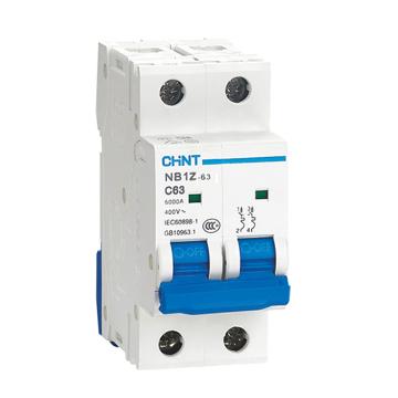 正泰 微型断路器 NB1Z-63 2P C40 AC400V DC220V(R)