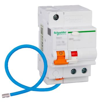 施耐德 EA9R 漏电保护断路器 1P+N C16A/30mA/A类 EA9RN1C1630CA