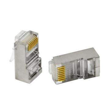 酷比客 超5类屏蔽水晶头 8P8C LCLNC5MKPLUG-6U